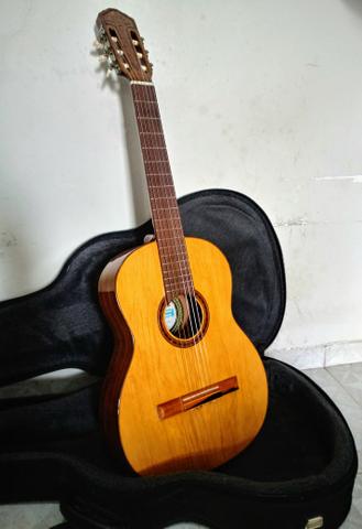 Aceito trocas por instrumentos musicais. Violão Antigo Di giogio mod 28 Classico de 1982 - Foto 2
