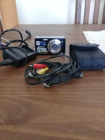 Câmera sony cyber shot modelo w215 (usada porém muito bem conservada)