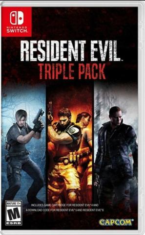 Resident evil triple pack midia física lacrado