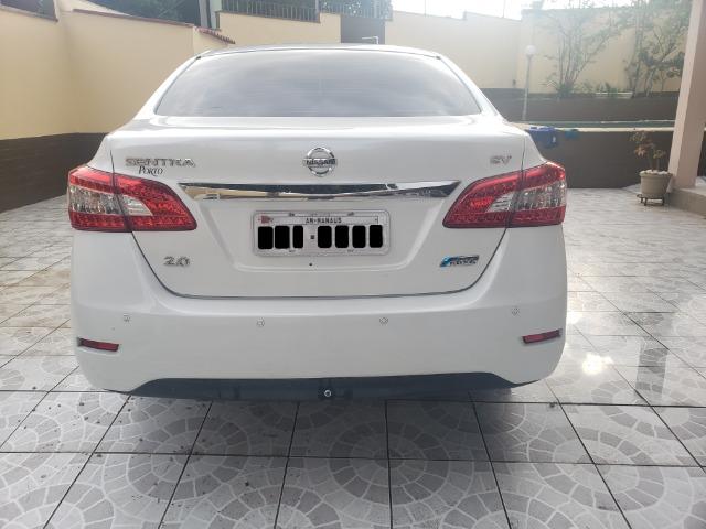 Sentra Nissan SV 2.0 CVT - Branco-Superconfortável com multimídia instalado - Foto 4
