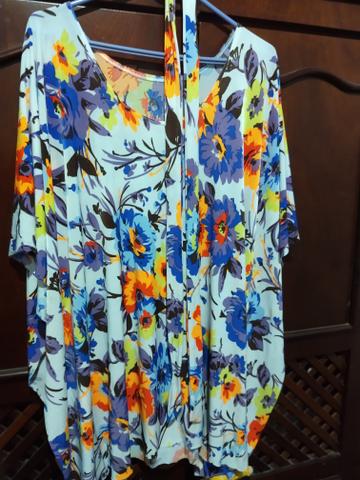 Blusa malha gelada