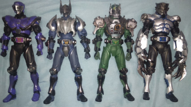 Sic kamen rider cavaleiro dragao ryuki knigth ohjya zolda blade garren chalice agito gills