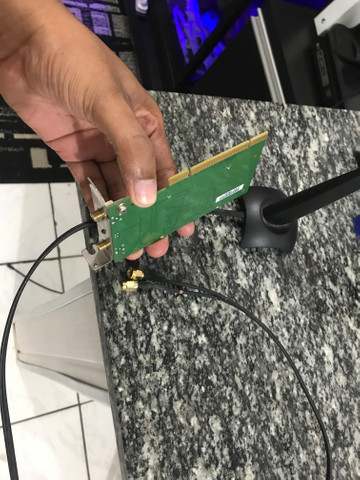 Placa de Wi-Fi com antena - Foto 2