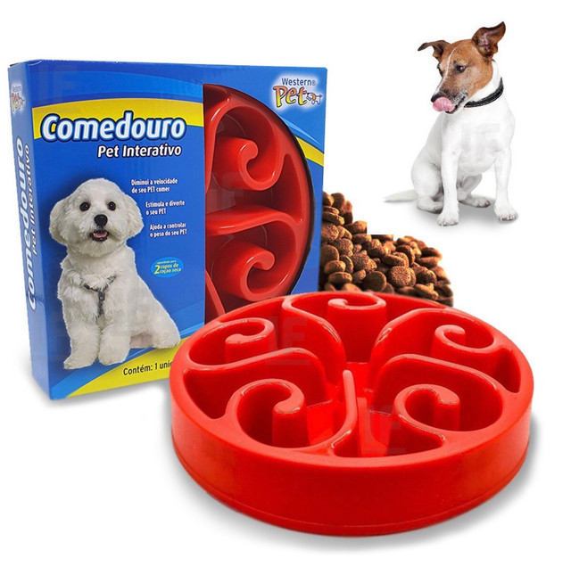 Comedouro Pet Diminui a Velocidade de seu Cachorro Comer