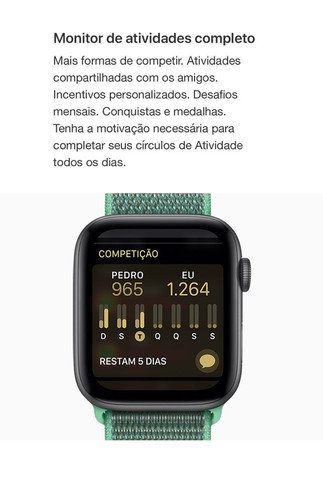 Apple Watch Series 4 (gps + Cellular) - 44mm - Foto 4