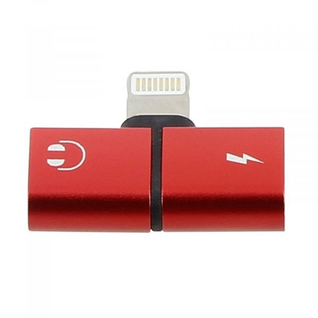 Adaptador Audio iPhone 7 8 Plus X Fone + Carrega Lightning