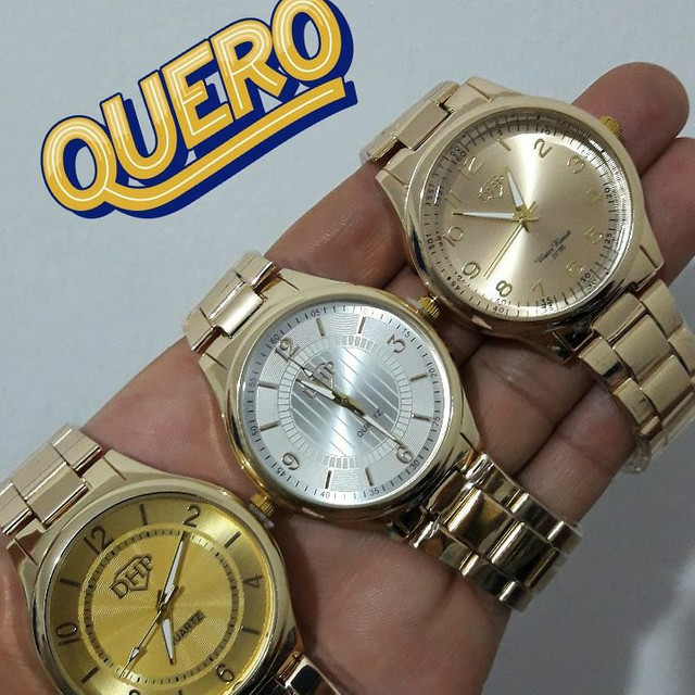 Relógio DHP R$45 original resistente a água - Foto 2