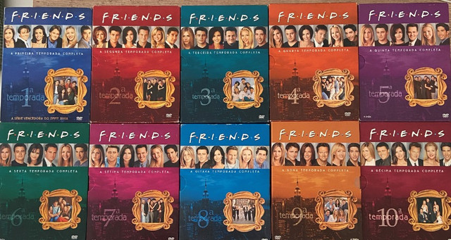 Pack DVD Friends - todas as 10 temporadas