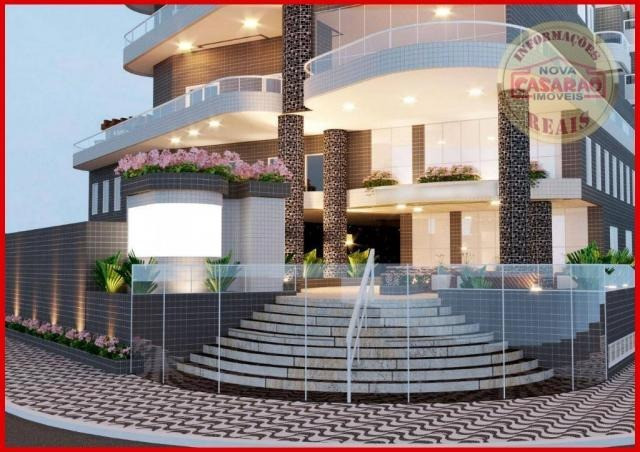 Apartamento com 1 dormitório à venda, 46 m² por R$ 232.000 - Vila Caiçara - Praia Grande