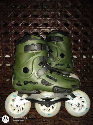 Patins inline zerado e costumizado