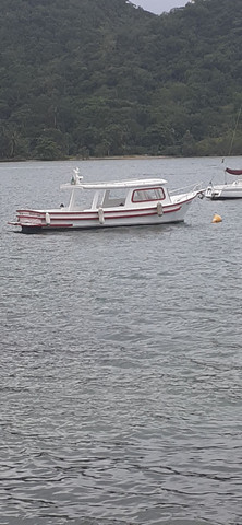 Lancha fibra(troco por Real 24 ou Bote CF) - Foto 3