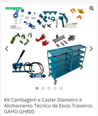 Kit cambagem e caster - Foto 5