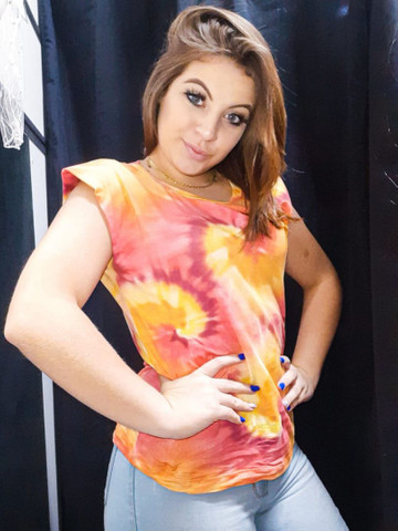 Muscle tee viscolycra tiedye - Foto 6