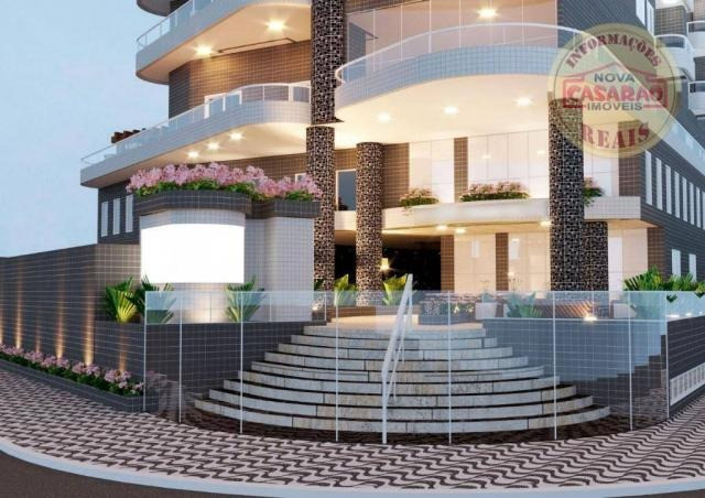 Apartamento com 1 dormitório à venda, 46 m² por R$ 232.000 - Vila Caiçara - Praia Grande - Foto 10