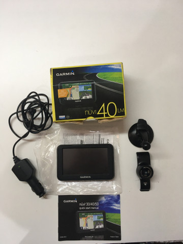 Gps garmin nüvi 40lm novo