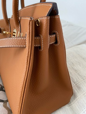 brown birkin bolsa