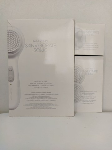 Skinvigorate Sonic Edição Limitada com refil e massageador - Foto 2