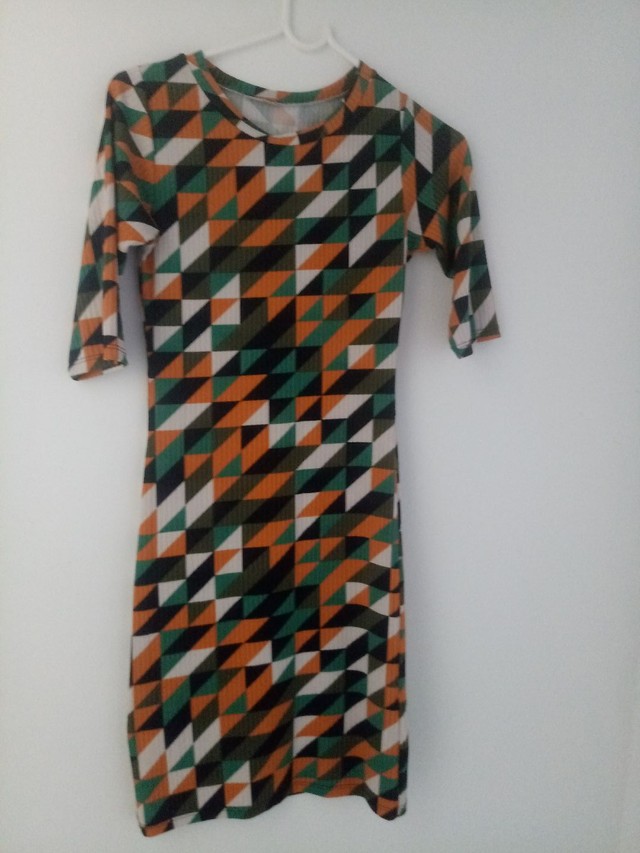 Vestido canelado