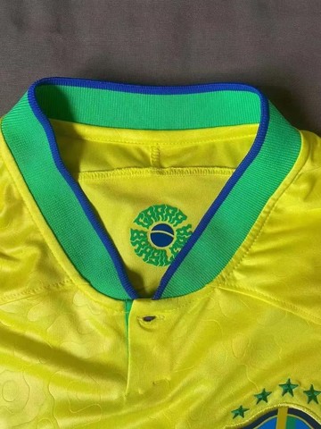 Camisa Brasil Copa 2022 IMPORTADA Qualidade TOP ENTREGA SEM TAXA em Goiânia  - Foto 4