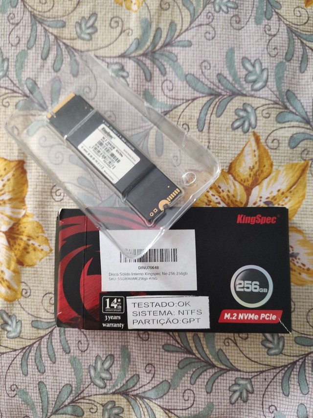 SSD 256 GB M.2 NVMe - Foto 2