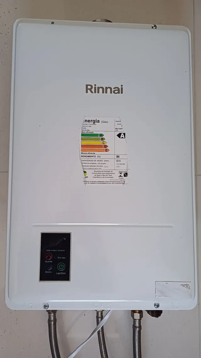 Aquecedor de agua a gas rinnai | +64 anúncios na OLX Brasil