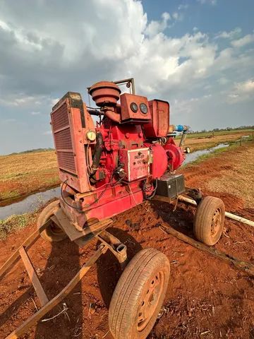 Carretel e motor de irrigação  - Foto 2