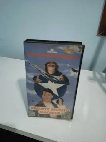 Projeto secreto macacos Vhs original 