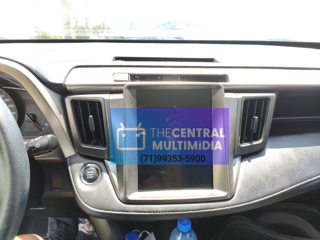 Central multimídia Toyota Rav4 2014 tesla  - Foto 4