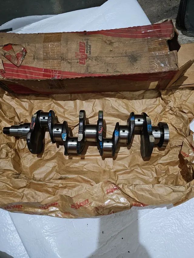 Fiat 147 spazio panorama oggi uno premio Elba virabrequim motor 1300 novo 4442702