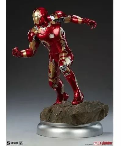 Estátua Iron Man Mark Xliii Figure Presente Filme - Marvel Homem de Ferro - Sideshow