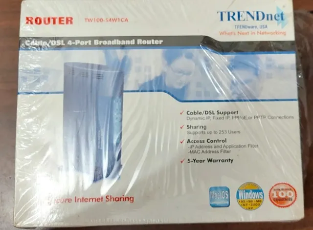 Router TW100-S4W1CA
