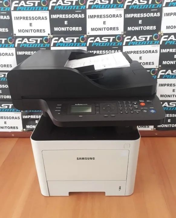 Impressora laser multifuncional com rede e usb econômica - Foto 3