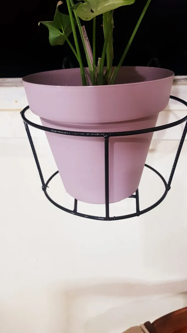 Suporte para vaso de plantas ferro