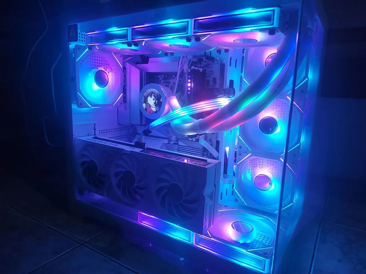 Pc Gamer AM5 Full White R7 7800X3D