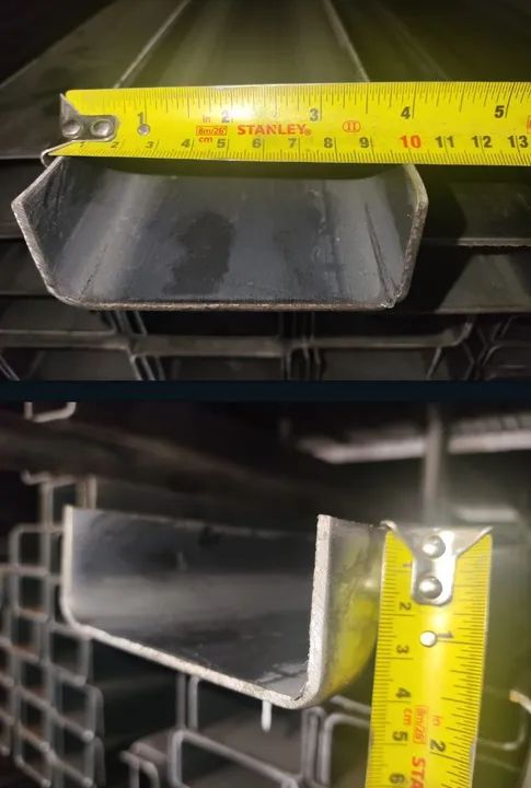 VIGA U 4" X 40 X #2,65