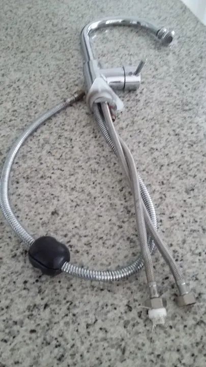 Torneira Monocomando Cozinha Flexível Gourmet Metal - Foto 4