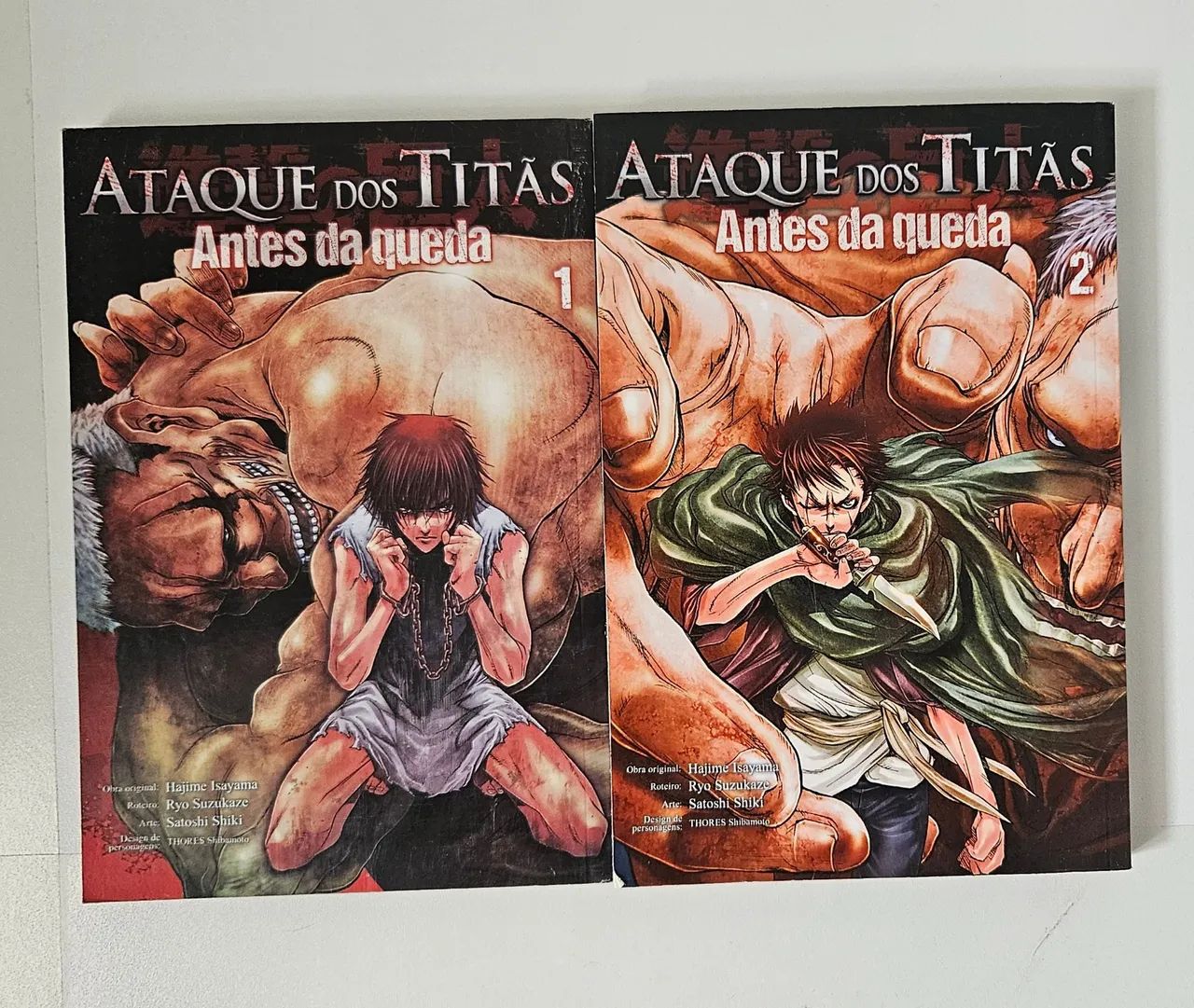 Ataque dos Titãs - Antes da Queda Vol. 1 e 2 - Foto 2