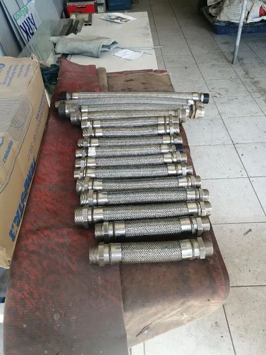 Tubos flexíveis de inox 316L 