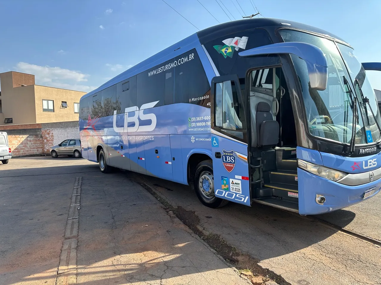 Ônibus G7 mercedes 0500 rs