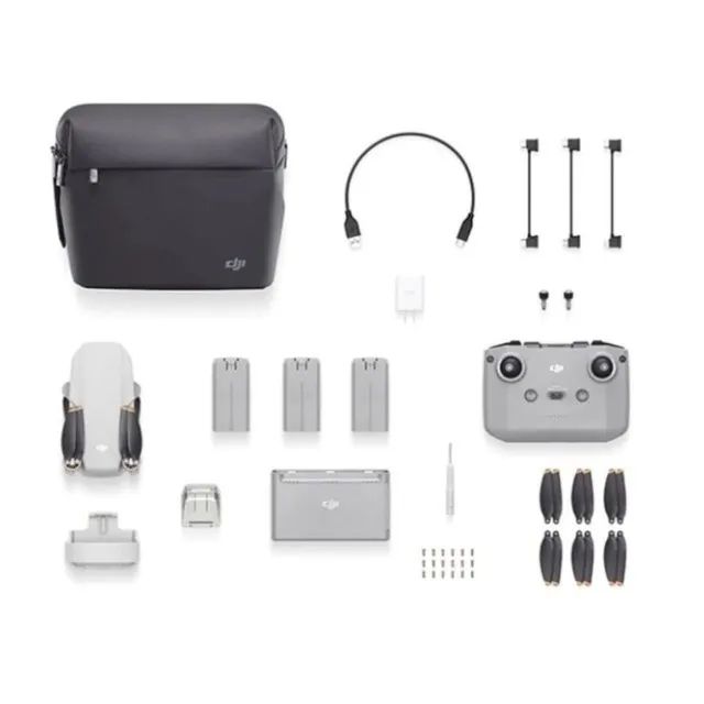 Drone Lacrado Dji Mini 2 Fly More Combo Novo - Foto 2