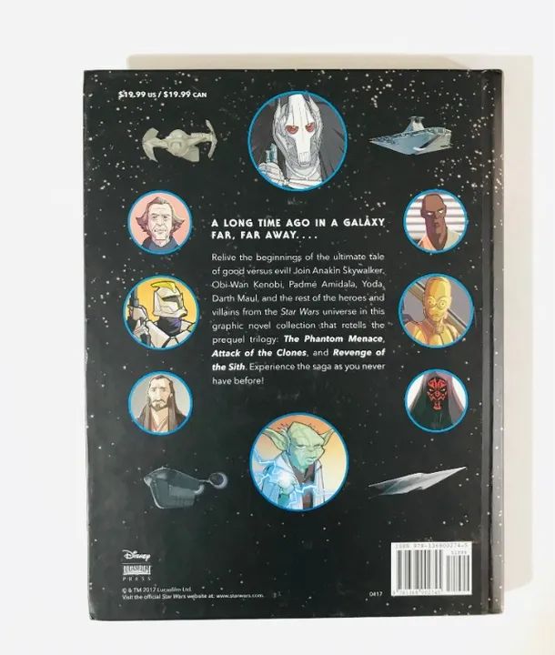 Star Wars The Prequel Trilogy - A Graphic Novel Disney 2017 - Foto 3