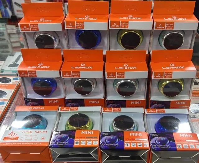 Caixinha Som Bluetooth Metal Mini Speaker Amplificada 3w