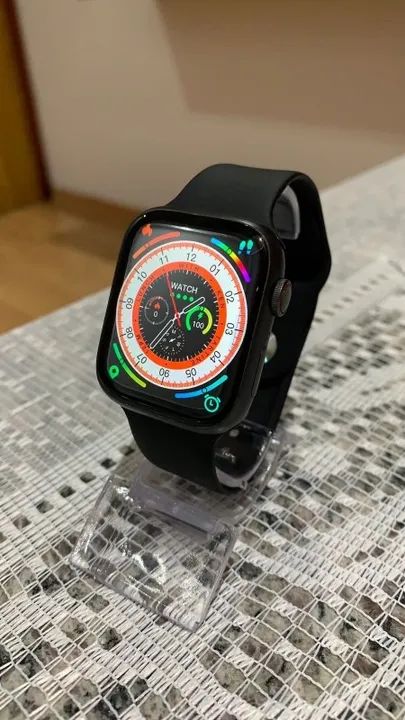 Smartwatch MicroWear W28 Pro Series 8 + Pulseira Extra - Foto 2