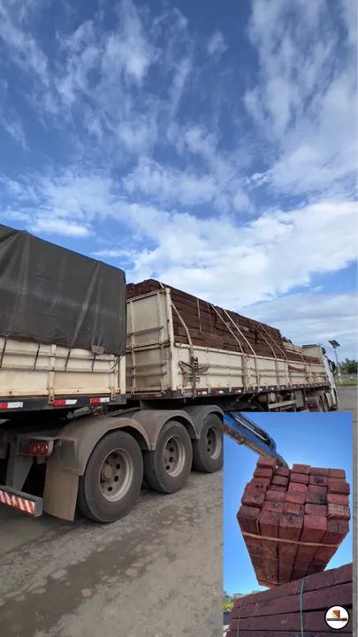 Dormente de madeira SELECIONADOS (PRONTA-ENTREGA) - Foto 2