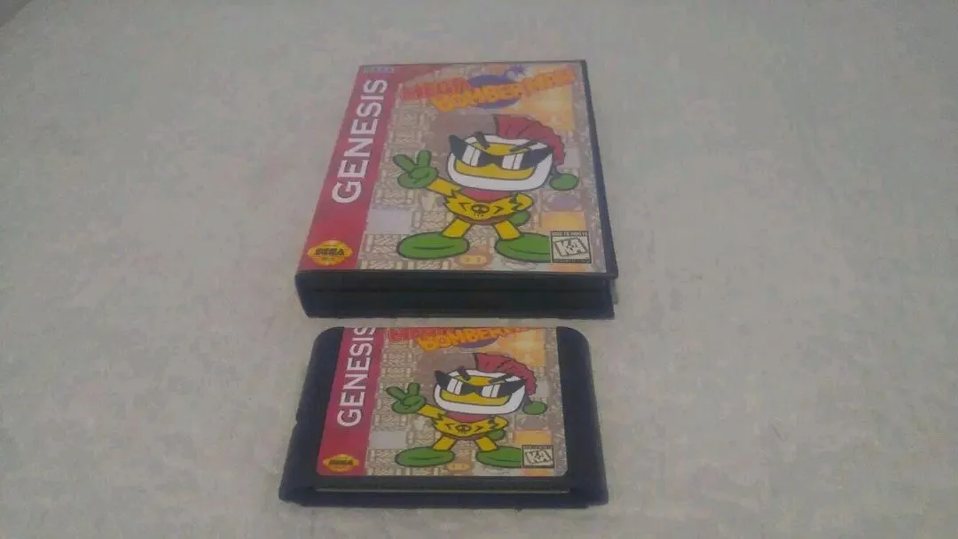 BOMBERMAN com box de MD