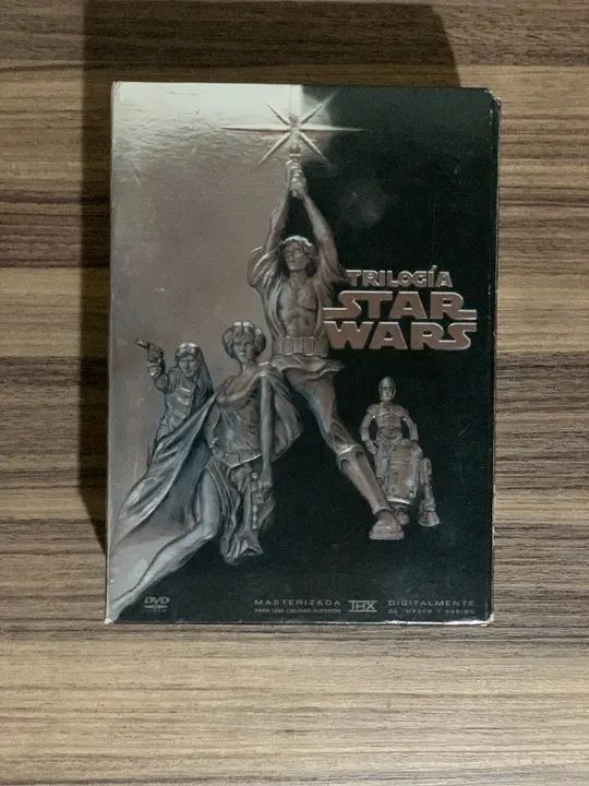 STAR WARS - VENDO OU TROCO dvd star wars trilogia original - importado masterizado - Foto 5