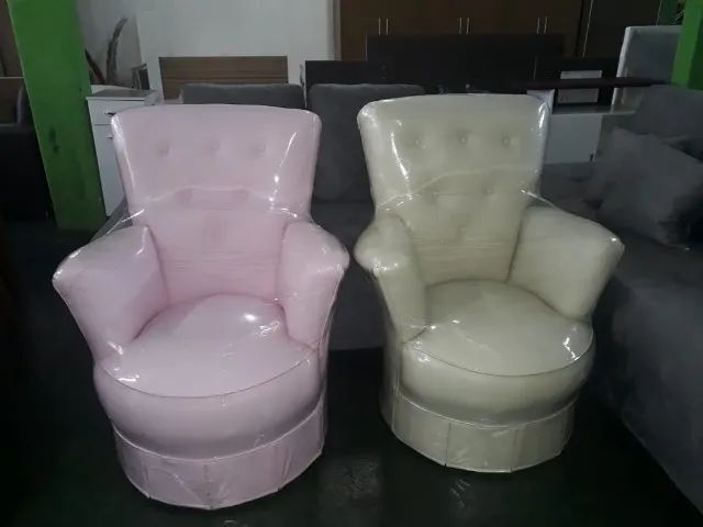 Poltrona Amamentação com Puff Várias Cores. Produto Novo Direto de Fábrica P/Sua Casa. - Foto 6