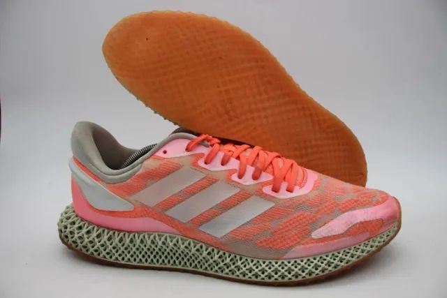 adidas Ultraboost 4d laranja Usado 45/46 Br 13us - Foto 3