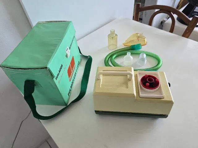 NEBULIZADOR/INALADOR - PULMOCLEAR II - LUXO ULTRASSÔNICO À QUARTZO - BIVOLT 110/220 V  - Foto 6