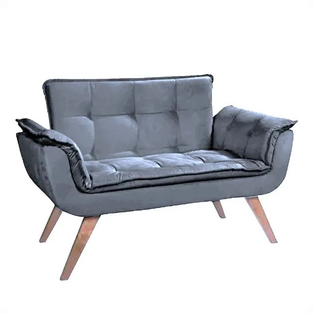 Poltrona Namoradeira Opalla Vel Inca 26 Prata 513 D Salla - Entrega Rápida!